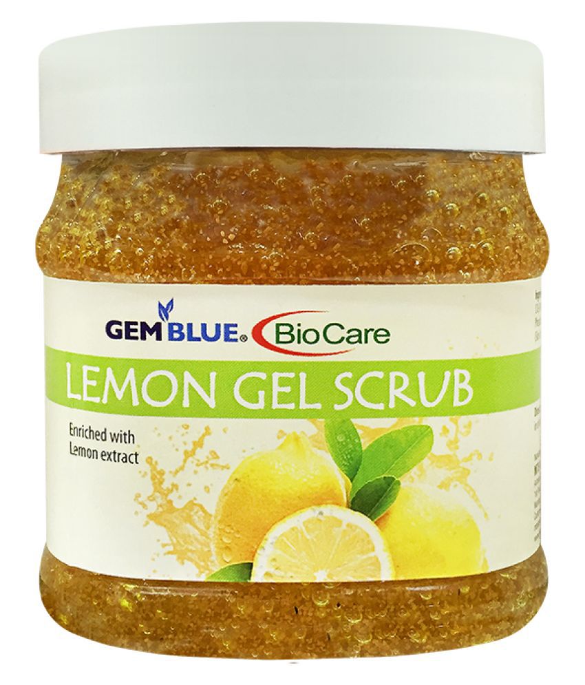     			gemblue biocare Lemon Gel Scrub Facial Scrub 500 ml