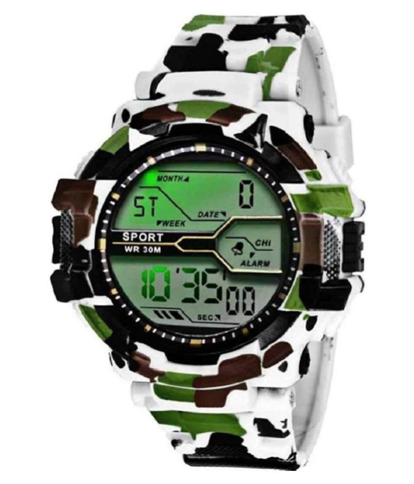 Orane swiss army white Silicon Digital Men's Watch - Buy Orane swiss ...