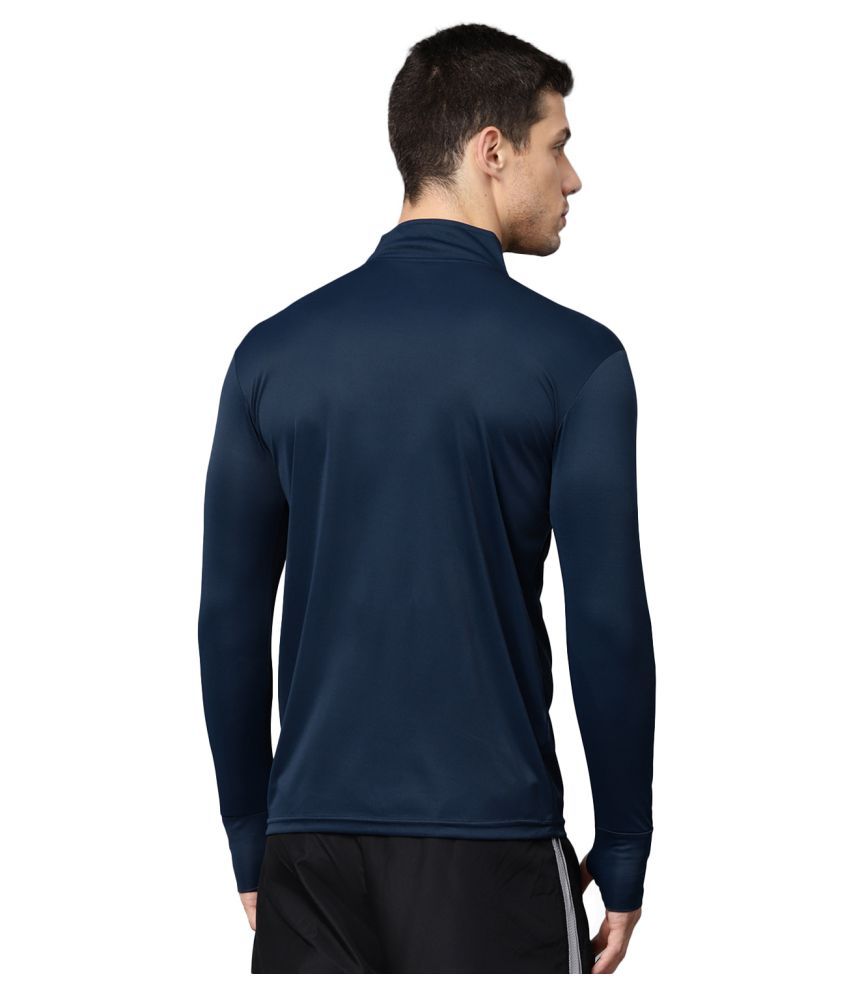 navy blue lycra shirt