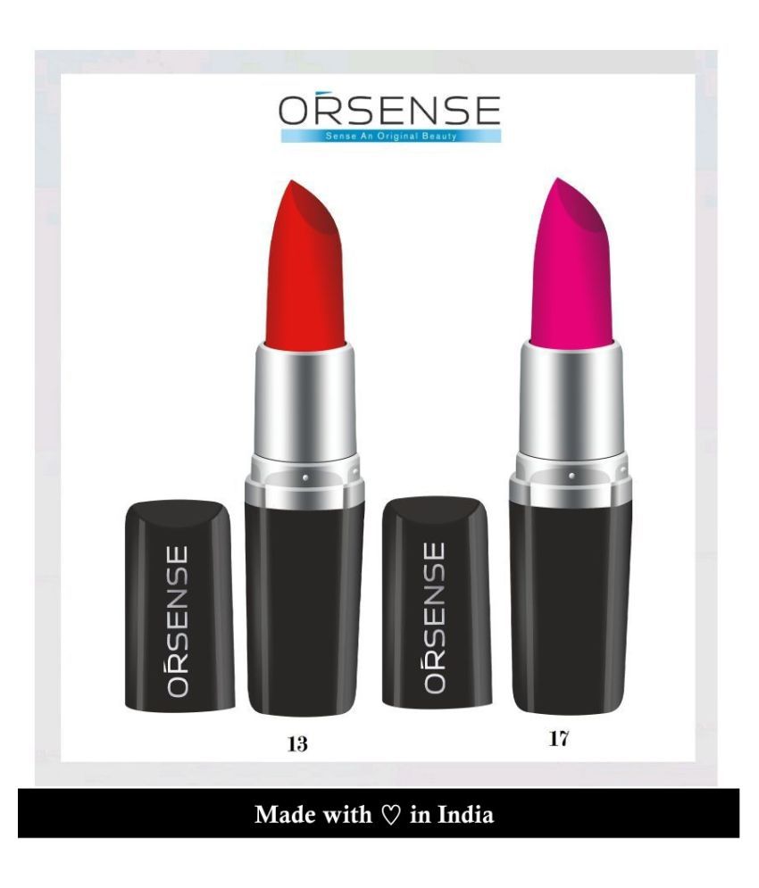     			orsense Creme Lipstick Multi SPF 5 Pack of 2 7 g