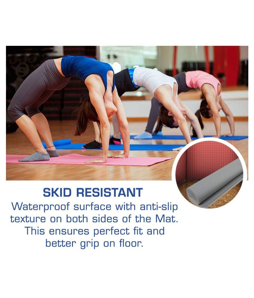 A & H ENTERPRISES 4mm thickness Yoga mat / Exercise Mat AntiSlip