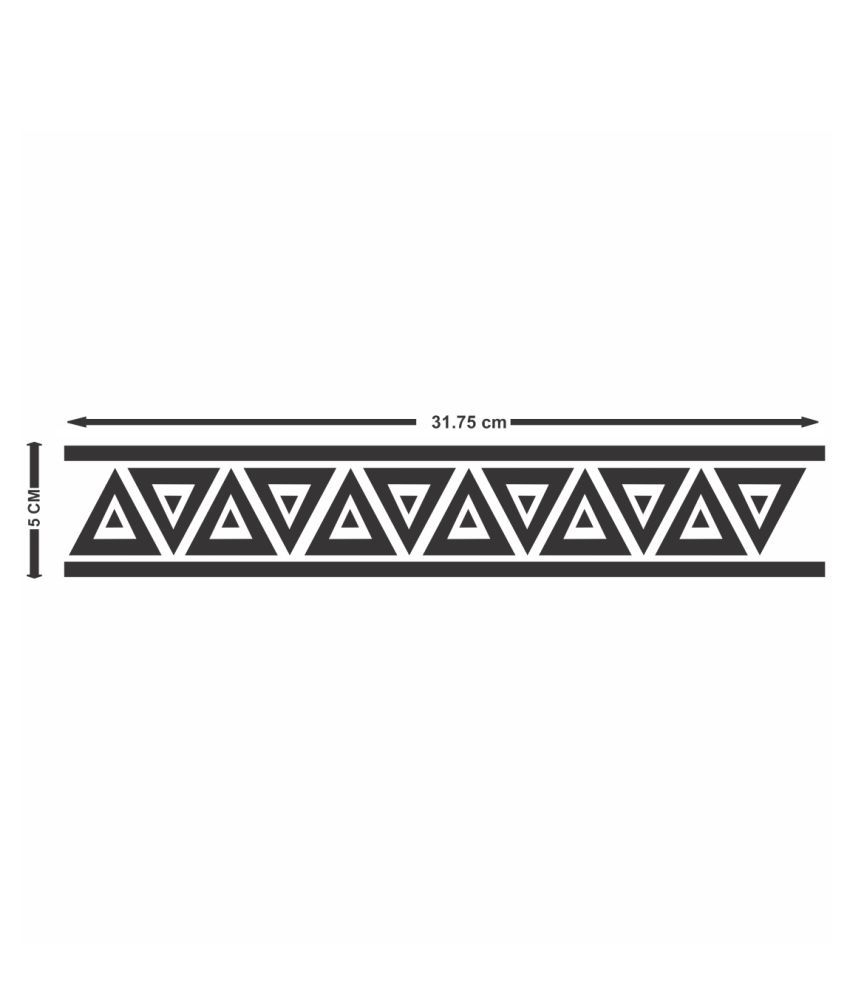 Ordershock Triangle Hand band tattoo Temporary Body Tattoo: Buy Ordershock  Triangle Hand band tattoo Temporary Body Tattoo at Best Prices in India -  Snapdeal