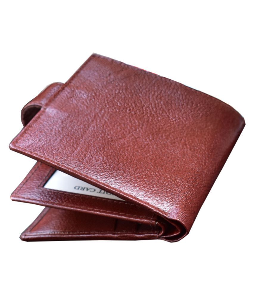 Buy Vegan Brown Wallet at Best Prices in India - Snapdeal