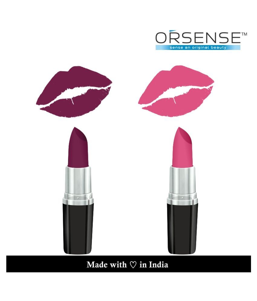     			orsense Creme Lipstick Multi SPF 5 Pack of 2 7 g