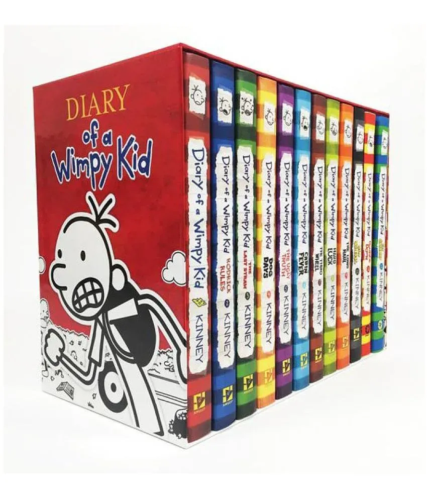 DIARY OF A WIMPY KID 12 BOOKS SET: Buy DIARY OF A WIMPY KID 12