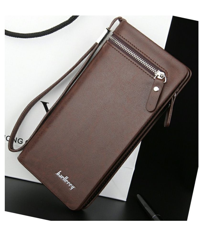 Buy Baellerry Brown Faux Leather Envelope at Best Prices in India