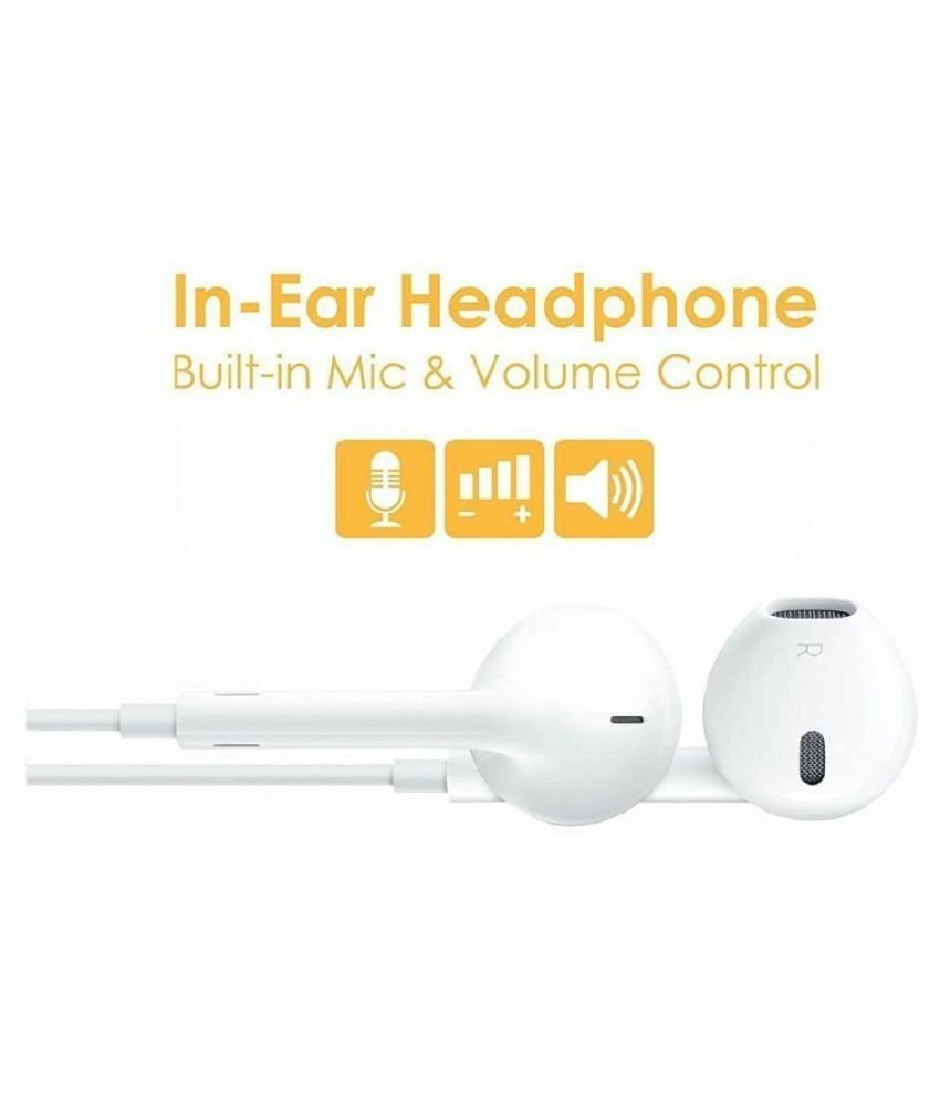 Sleek Woos DG SURROUND SOUND EARPHONE In Ear Wired With Mic Headphones