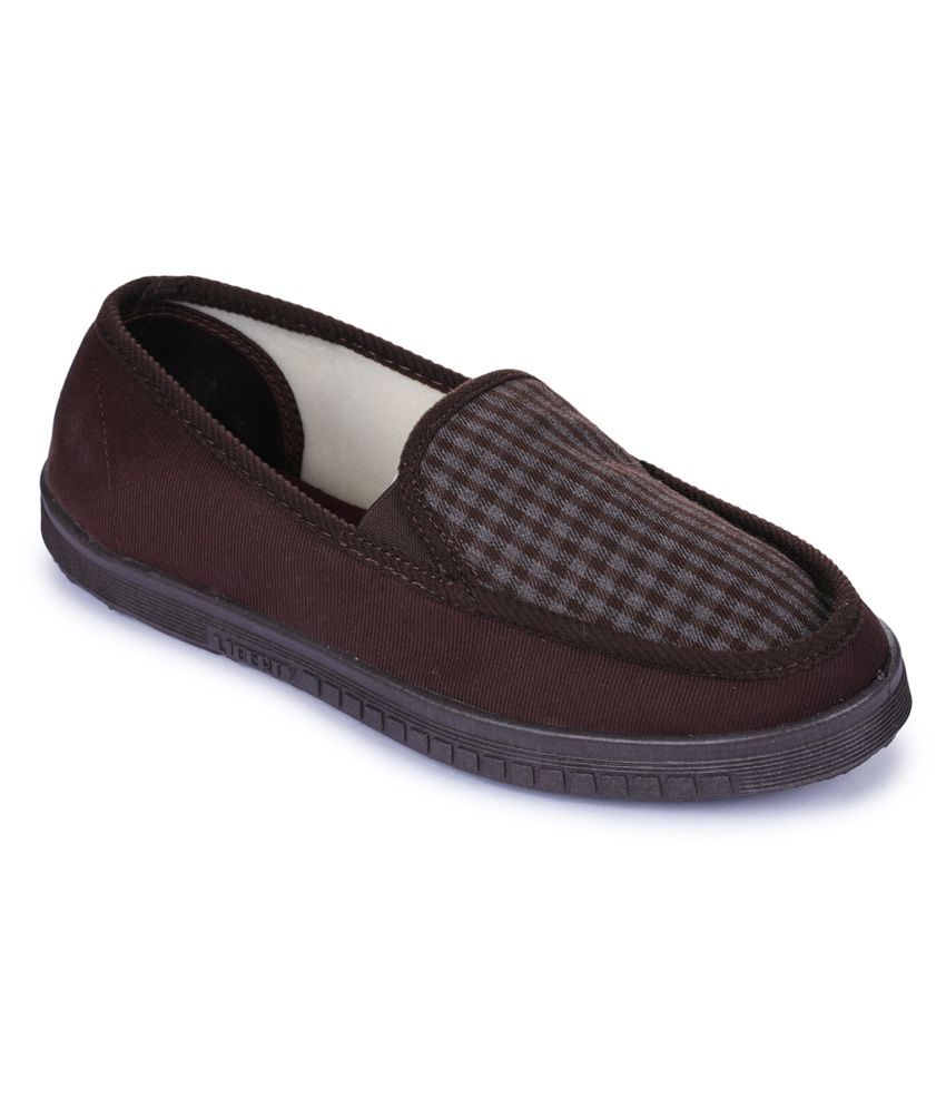     			Liberty Lifestyle Brown Casual Shoes