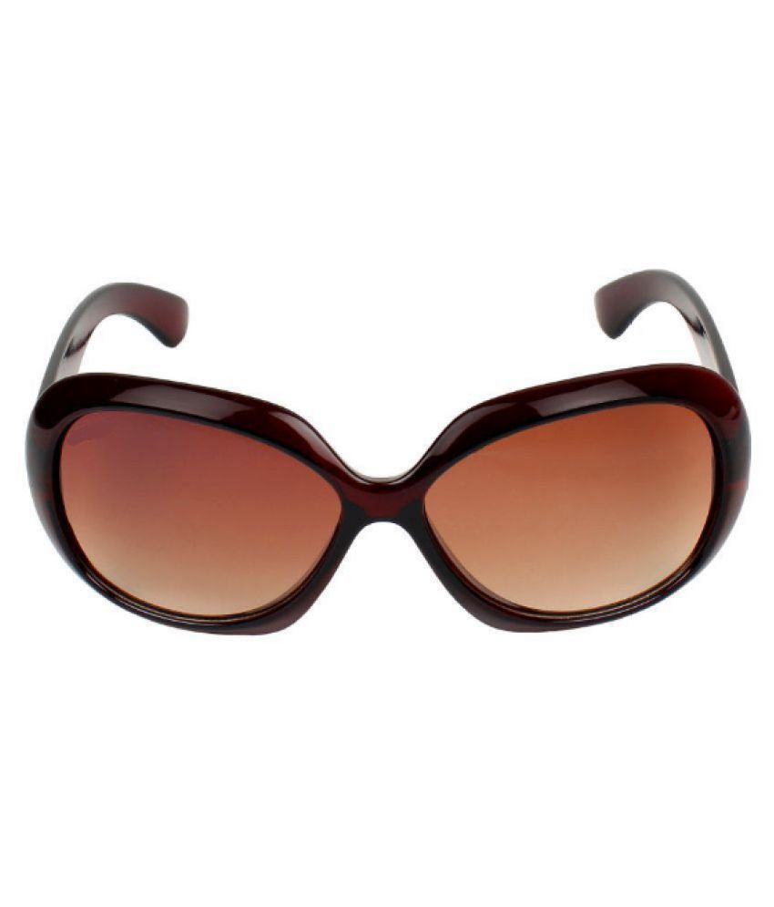 Meraki - Brown Square Sunglasses ( Brown Square ) - Buy Meraki - Brown ...