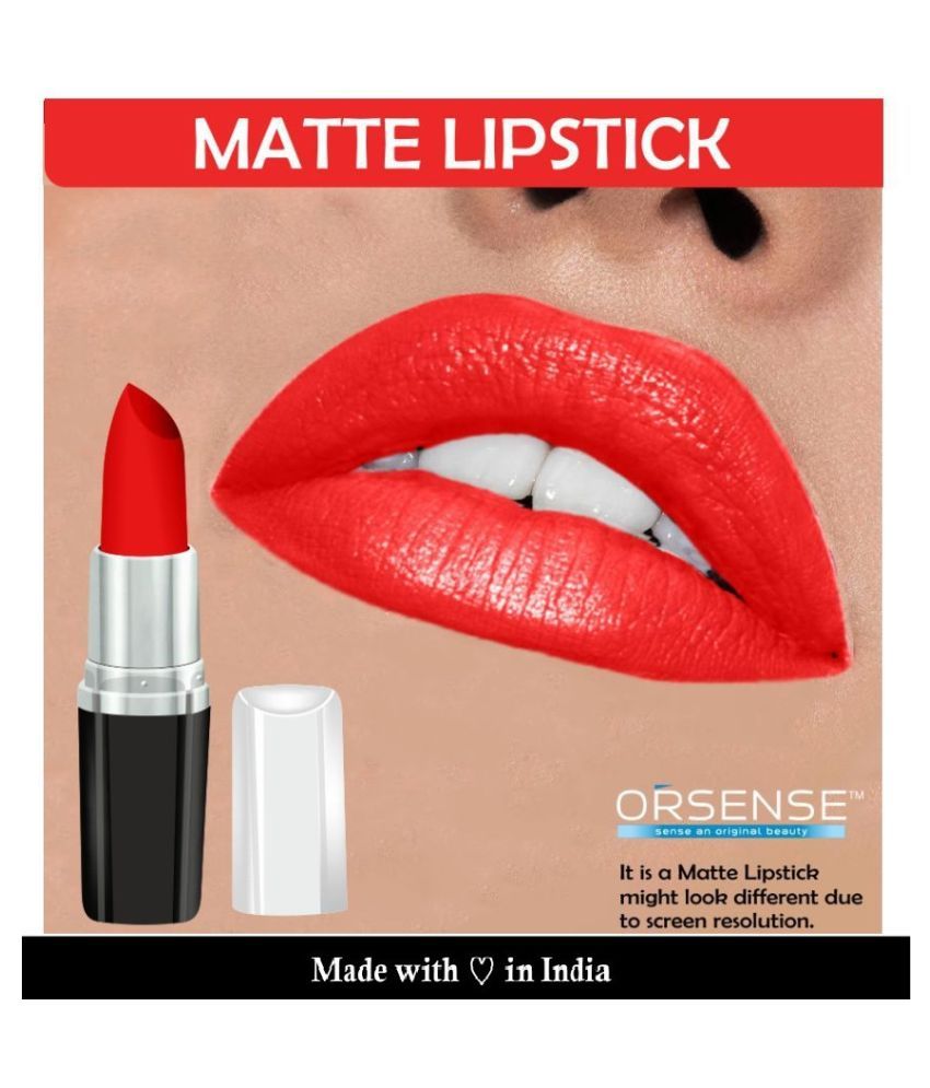     			orsense Creme Lipstick Blood Red SPF 10 3.5 g