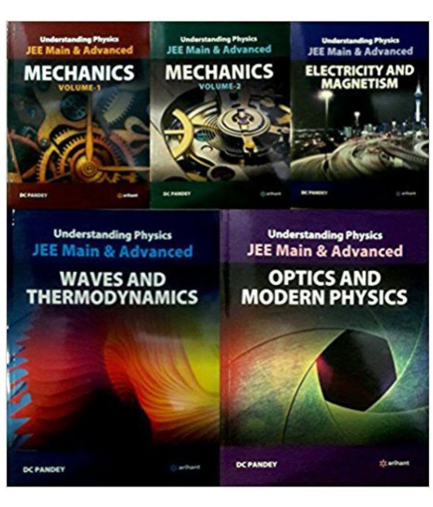 COMBO SET OF 5 BOOKS FOR UNDERSTANDING PHYSICS (MECHANICS VOL, 1 AND 2