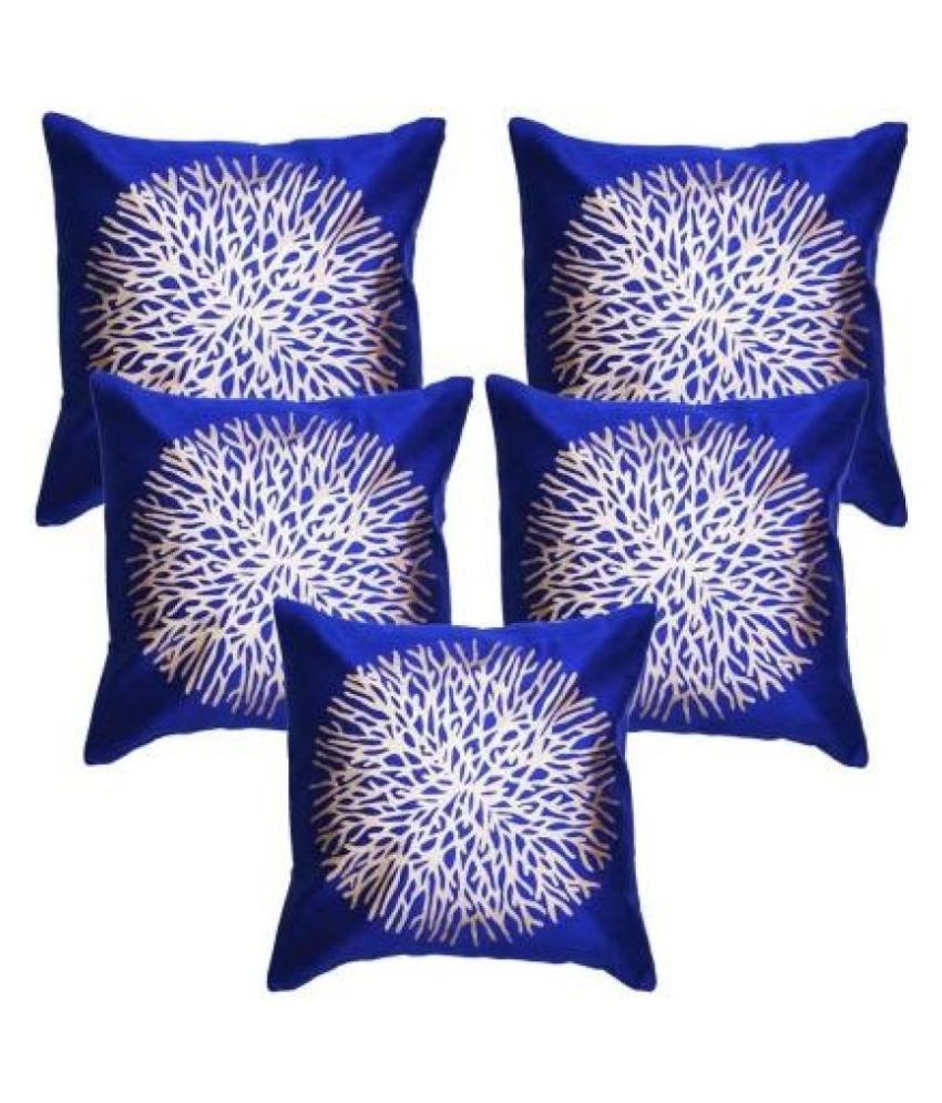     			Jdx Set of 5 Polyester Cushion Covers 40X40 cm (16X16)