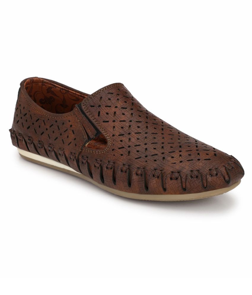 Mactree Brown Loafers - Buy Mactree 