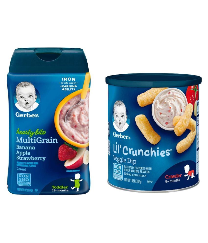 Gerber Multigrain Infant Cereal for 6 Months + ( 269 gm ) Pack of 2