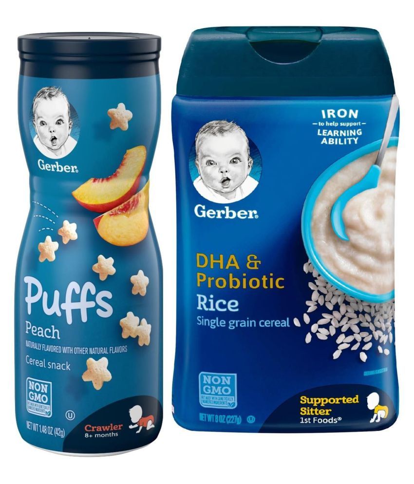 Gerber Rice Infant Cereal for 6 Months + ( 269 gm ) Pack