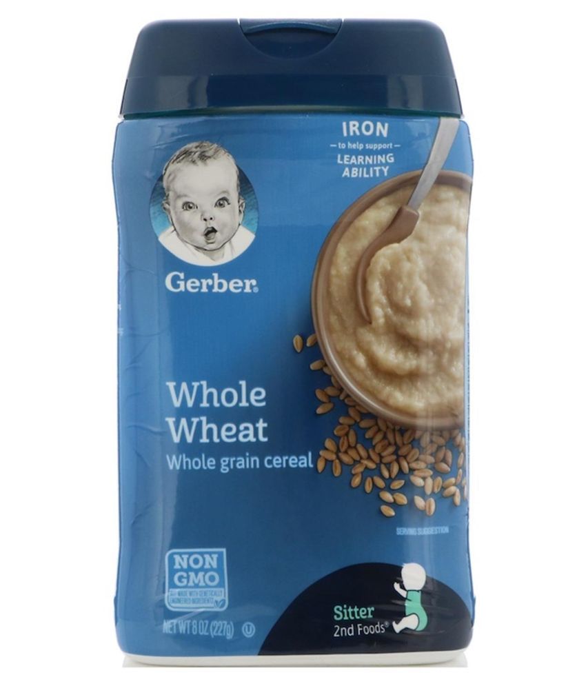 Gerber Whole Wheat Infant Cereal for 6 Months + ( 2724 gm ): Buy Gerber ...