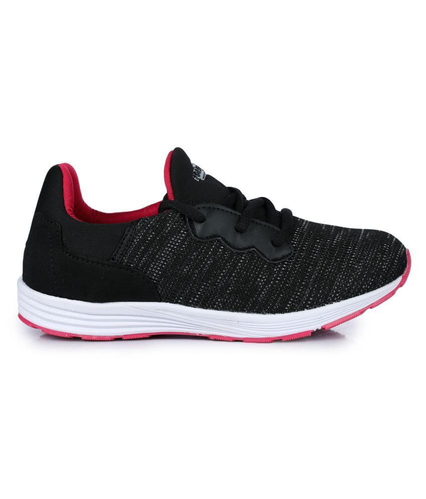 liberty black sports shoes