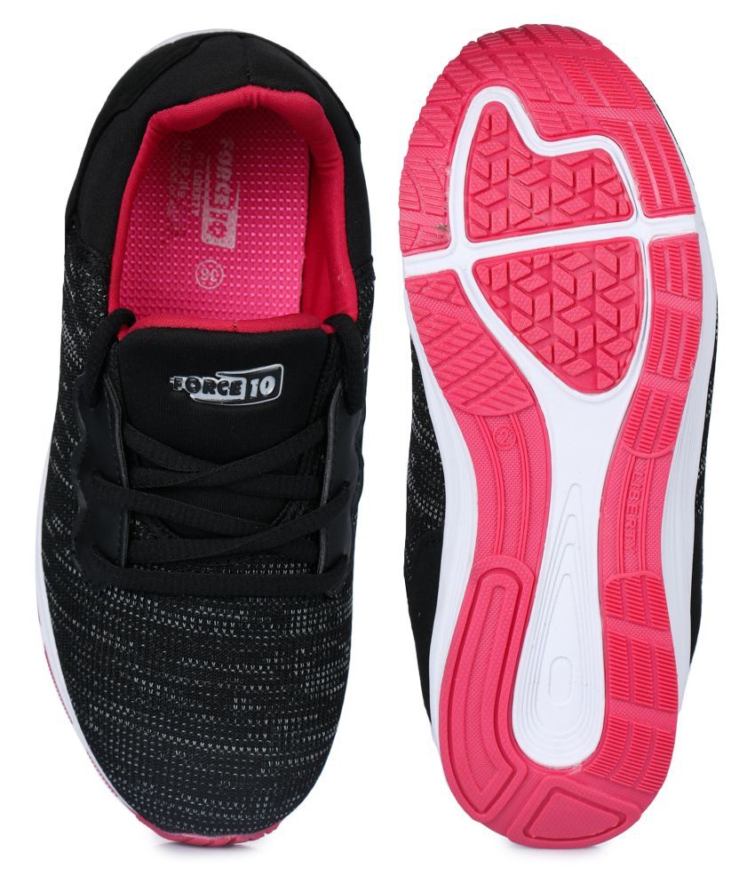 liberty black sports shoes