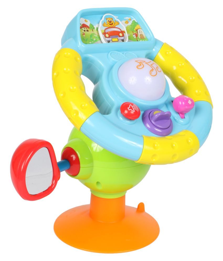 steering wheel toy for buggy