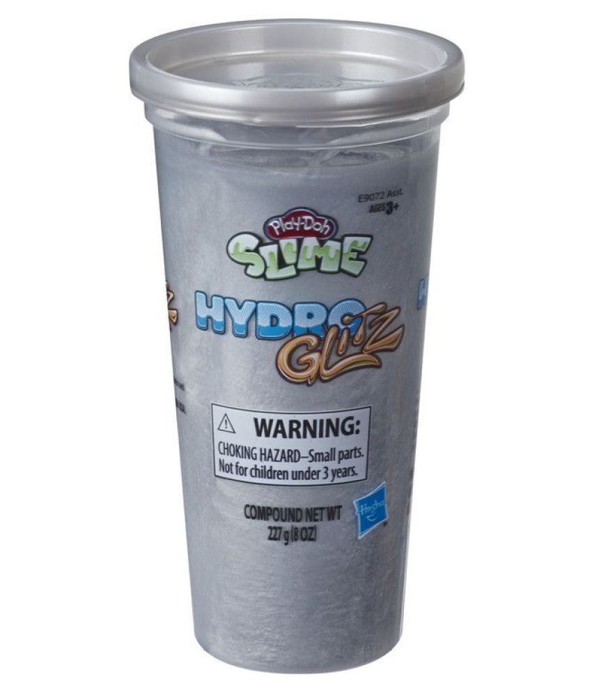 play doh metallic slime
