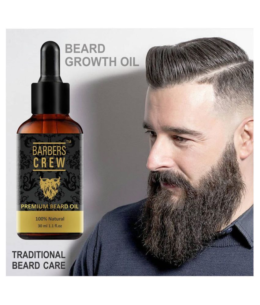     			Barbers Crew - 30mL Growth Increasing Beard Oil (Pack of 1)