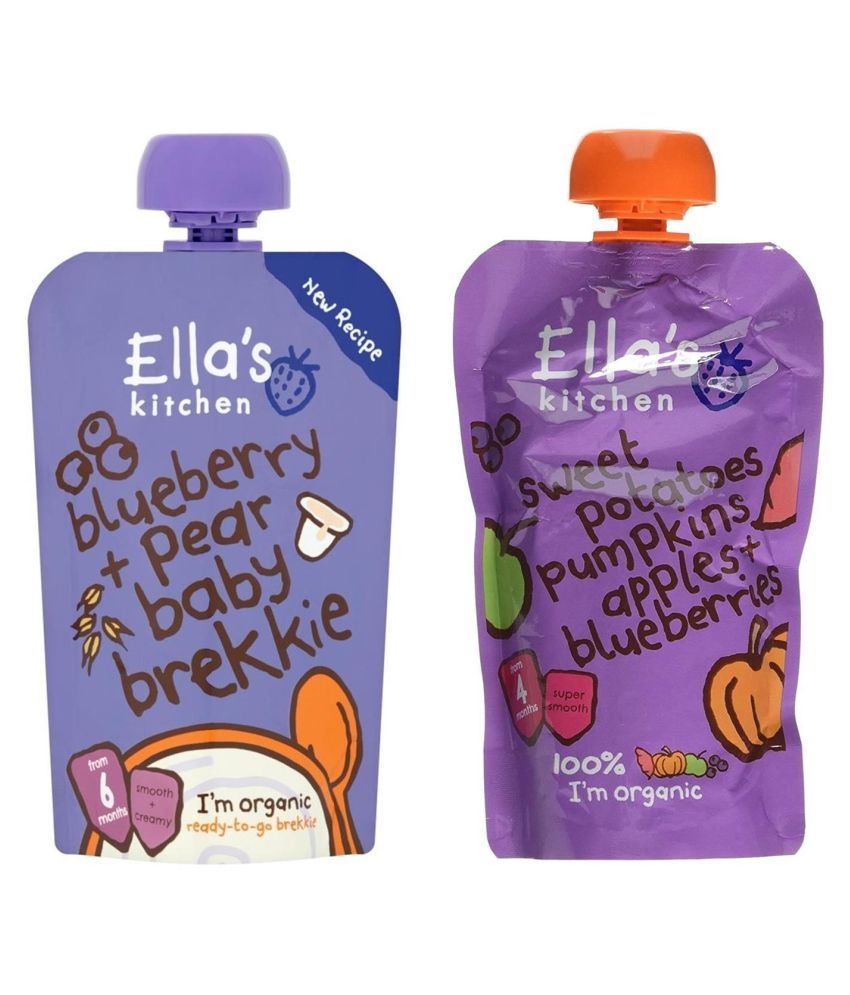 Dairy Free Ella's Kitchen Breakfast Pouches Month Baby Food