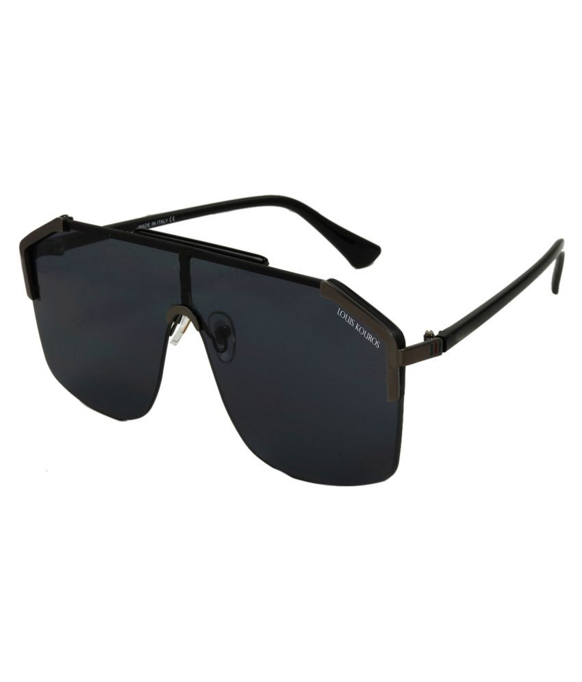 LOUIS KOUROS - Black Square Sunglasses ( GC-0291 ) - Buy LOUIS KOUROS ...