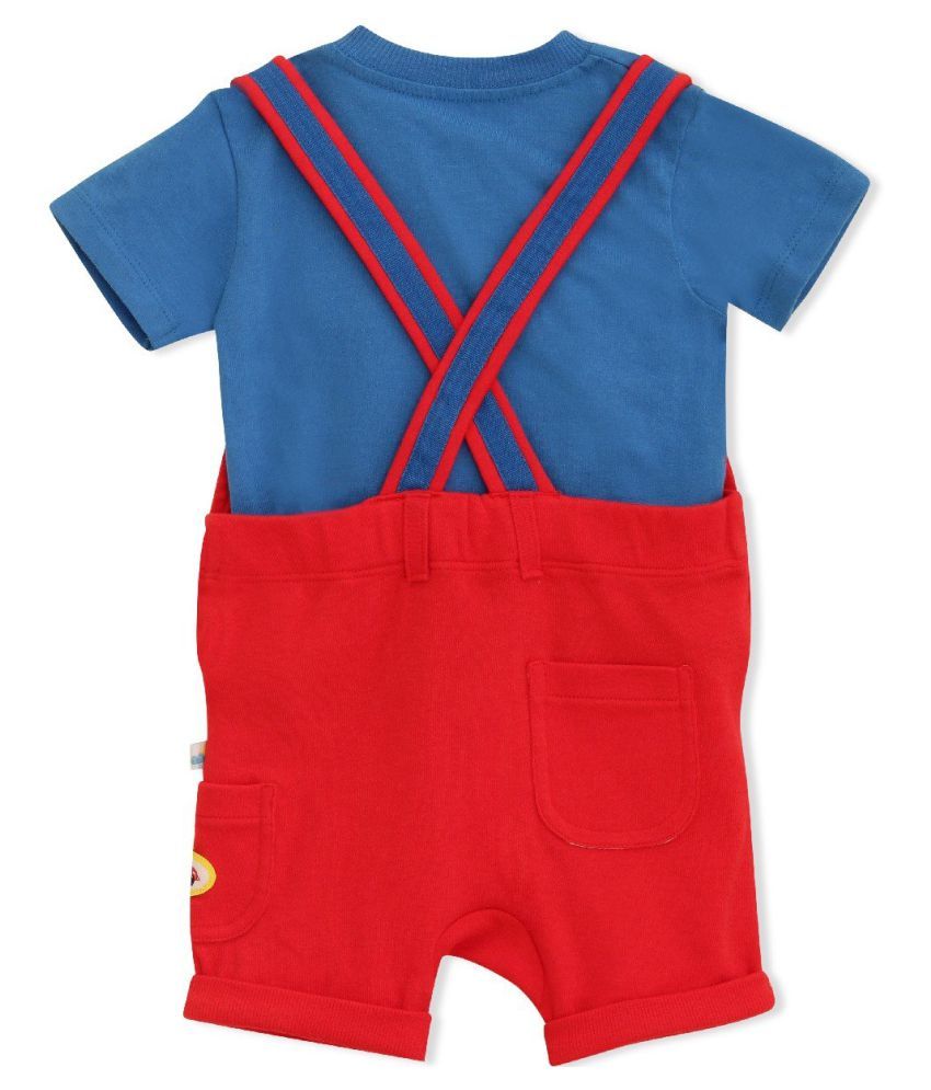 Babeezworld baby cotton dungaree romper for boys and girls Buy