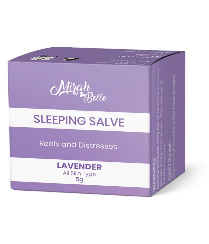 Mirah Belle Lavender Sleeping Salve Balm for Mind Relaxation