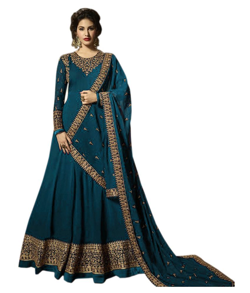 maroon ethnic gown
