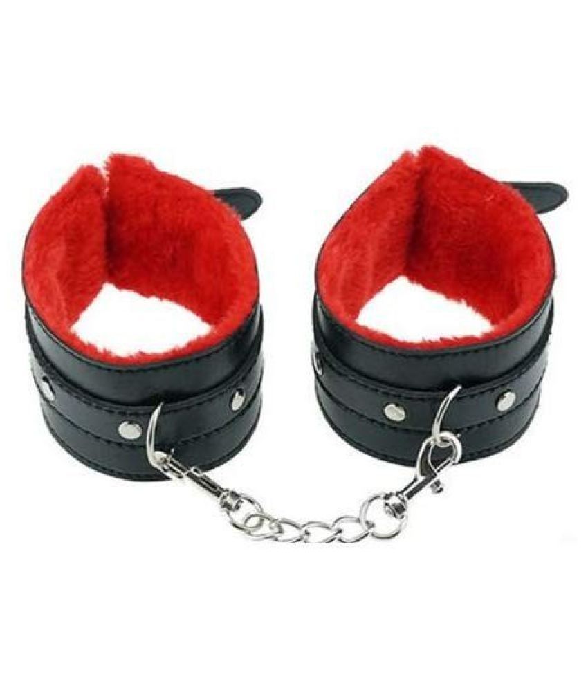 DESTRUCTIVE FETISH HandCuffs Bracelet 100% Leather Wrist Cuffs 3
