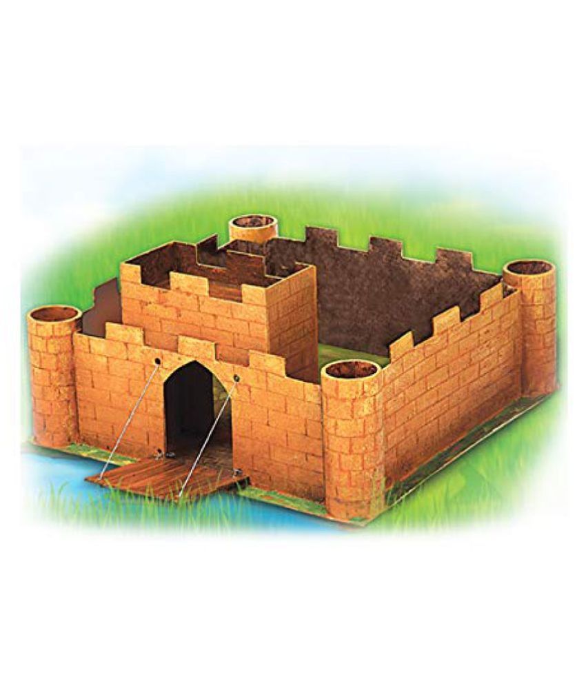 Toykraft Make Your Own Castle Art & craft activity kit for 7 year