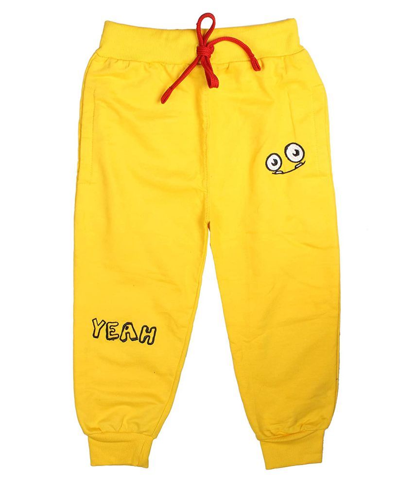 boys yellow sweatpants