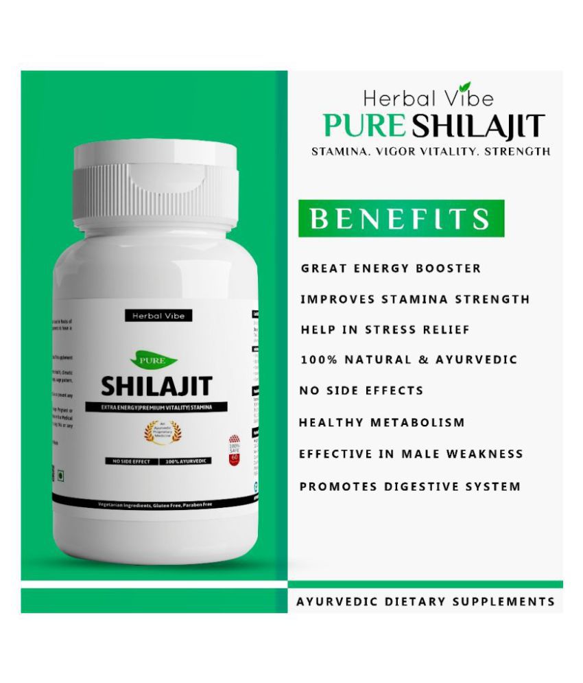 Shilajit Capsules For Power In Men Increase Timing And Stamina Supplement