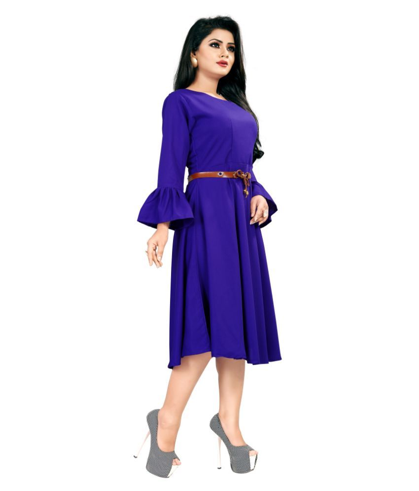 rayon frock kurti design