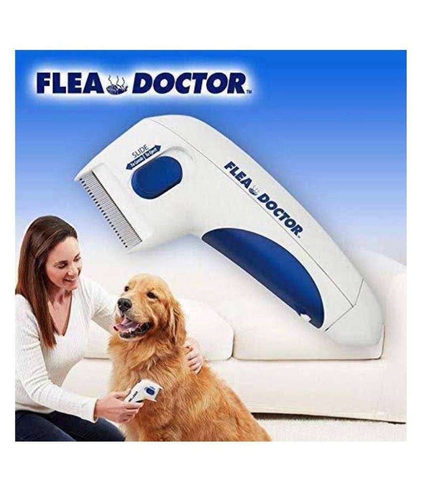 Flea Doctor Electronic Flea Comb for Pets, Dogs, Cats Without