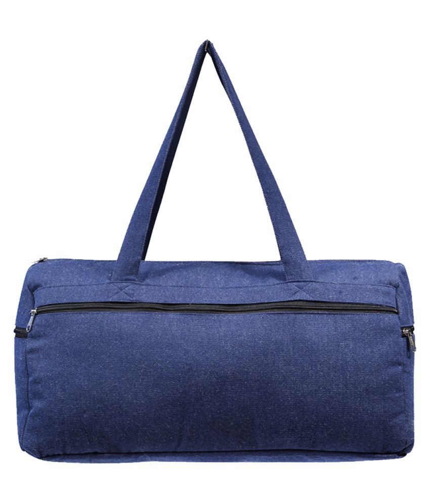 Rich\u0026Rich Blue Solid M Duffle Bag - Buy 