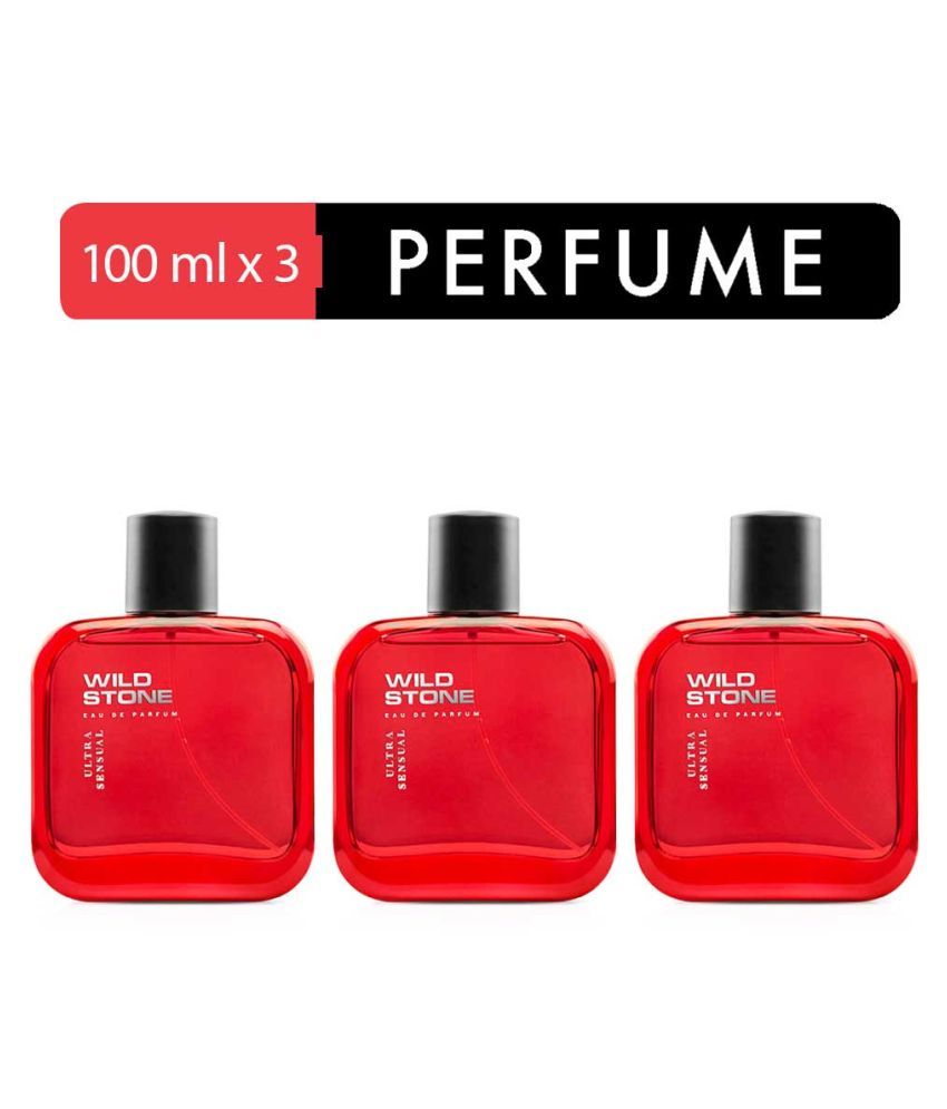     			Wild Stone Ultra Sensual Perfume For Men 100ml ( Pack of 3, 300ml )