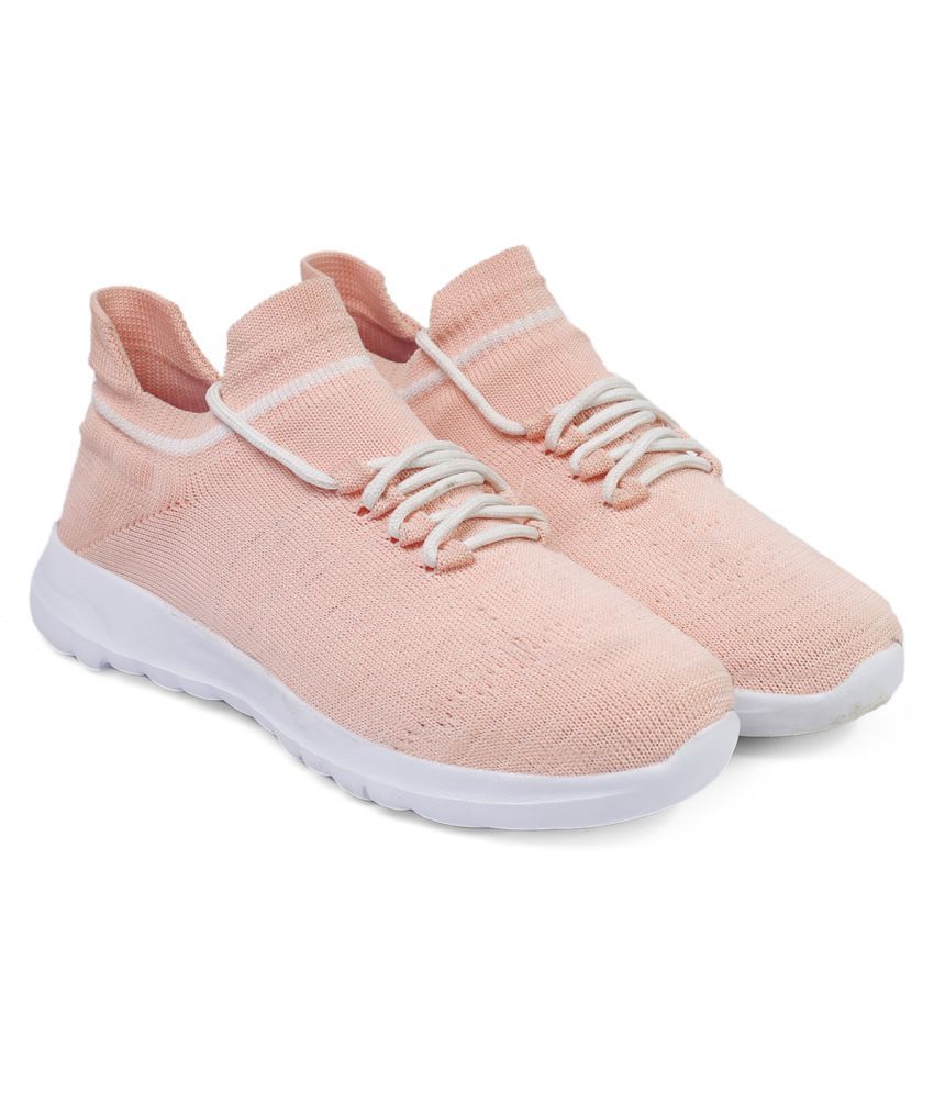     			YUVRATO BAXI Pink Running Shoes