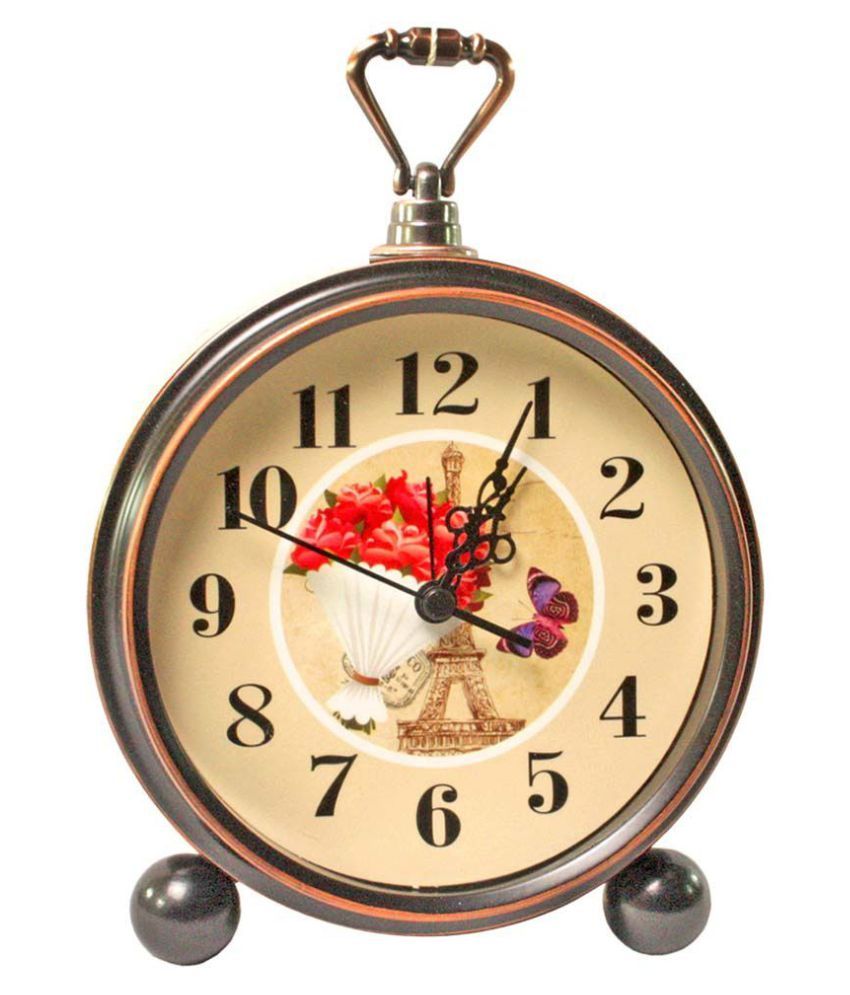 Jm Analog Clock Alarm Clock - Pack of 1: Buy Jm Analog Clock Alarm