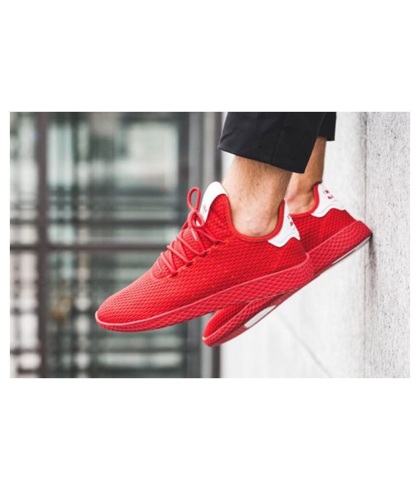 Pharrell williams Running Shoes Red: Buy Online at Best Price on Snapdeal