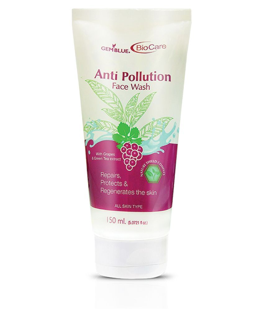     			gemblue biocare Anti Pollution Face Wash 150 mL