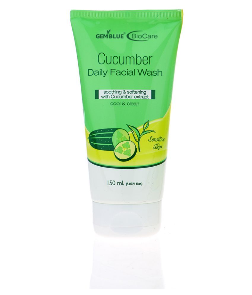     			gemblue biocare Cucumber Face Wash 150 mL