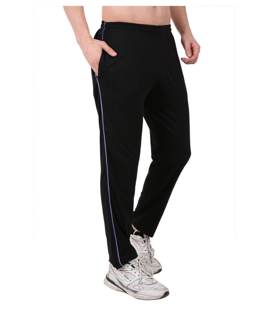 cotton blend track pants