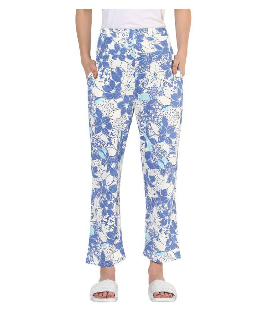 Buy 9teenAGAIN Hosiery Pajamas - Turquoise Online at Best 