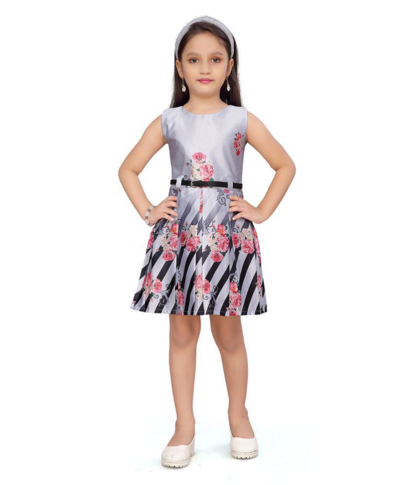 white cotton frock design