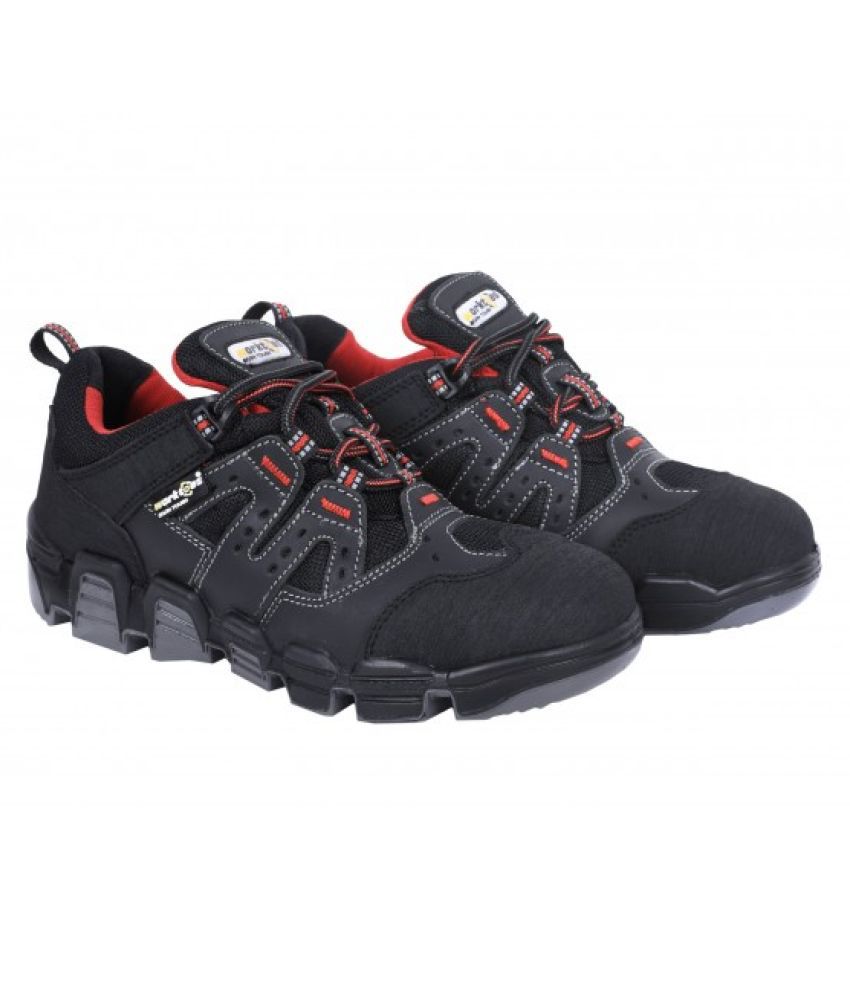 Buy Worktoes Sporty Black Safety Shoes 
