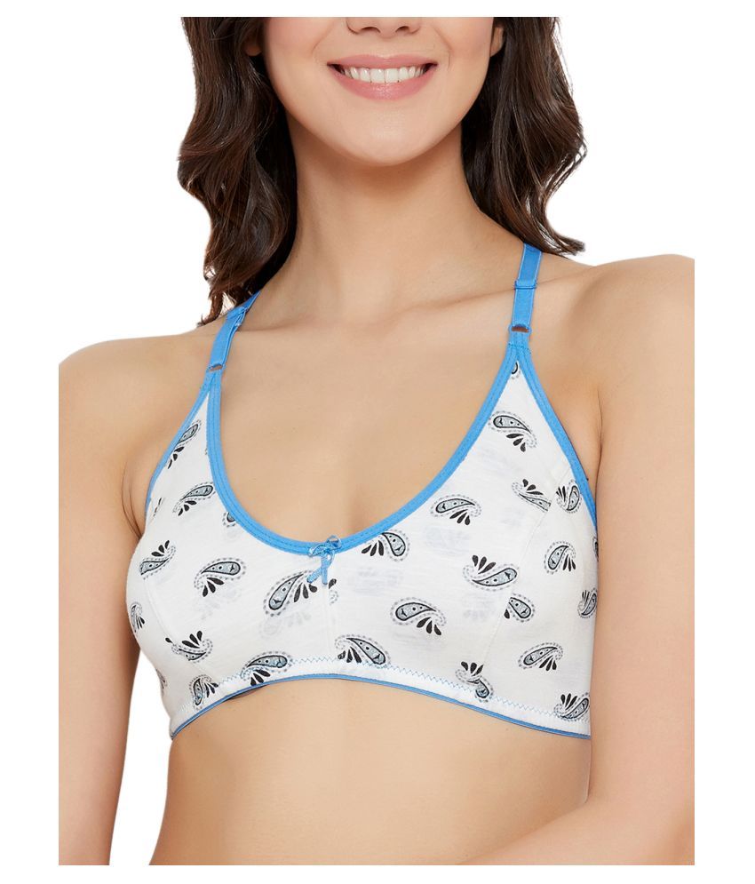     			Clovia Cotton Everyday Bra - White