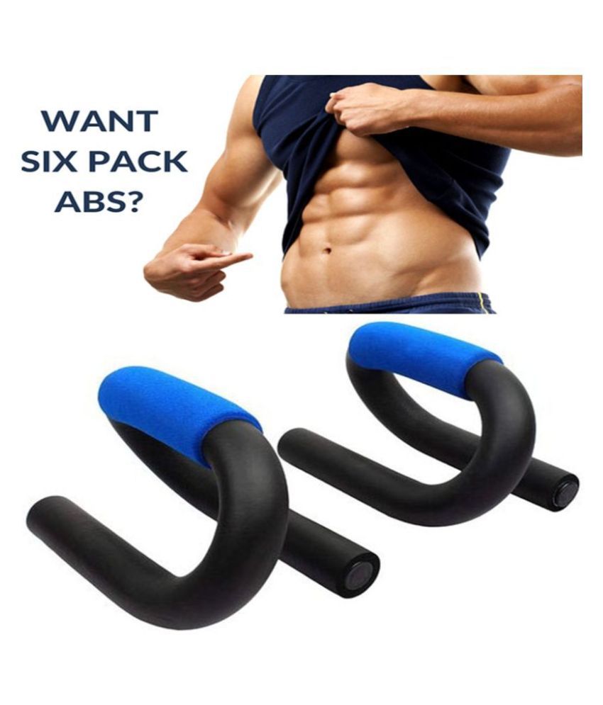 Chest Press Push up Stand Bars Foam Handles Gym Fitness Exercise Workout Grips 