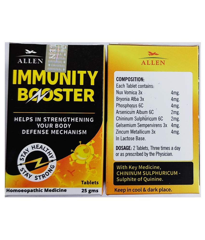 ALLEN Immunity Booster Tablet 100 gm Pack Of 4 Buy ALLEN Immunity Booster Tablet 100 gm Pack Of